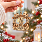 Personalized Wedding Christmas Ornament Tree Decoration Gifts for Couples