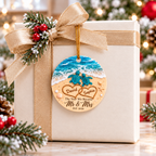 Personalized Wedding Christmas Ornament Tree Decoration Gifts for Couples