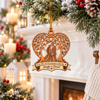 Personalized Wedding Christmas Ornament Tree Decoration Gifts for Couples (Copy) (Copy) (Copy)