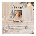 Personalized Wedding Memorial Acrylic Plaque Sign