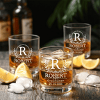 Personalized Groomsmen Whiskey Glasses, Groomsmen Proposal Gifts