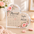 Acrylic Wedding Plaque