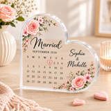 Acrylic Wedding Plaque