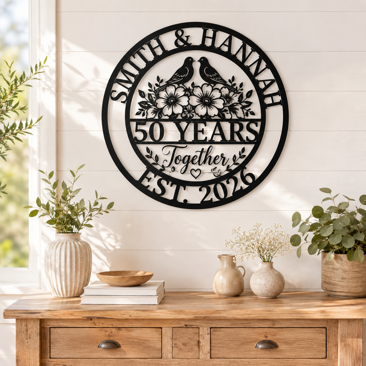 Anniversary Metal Sign