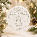 Wedding & Engagement Ornament